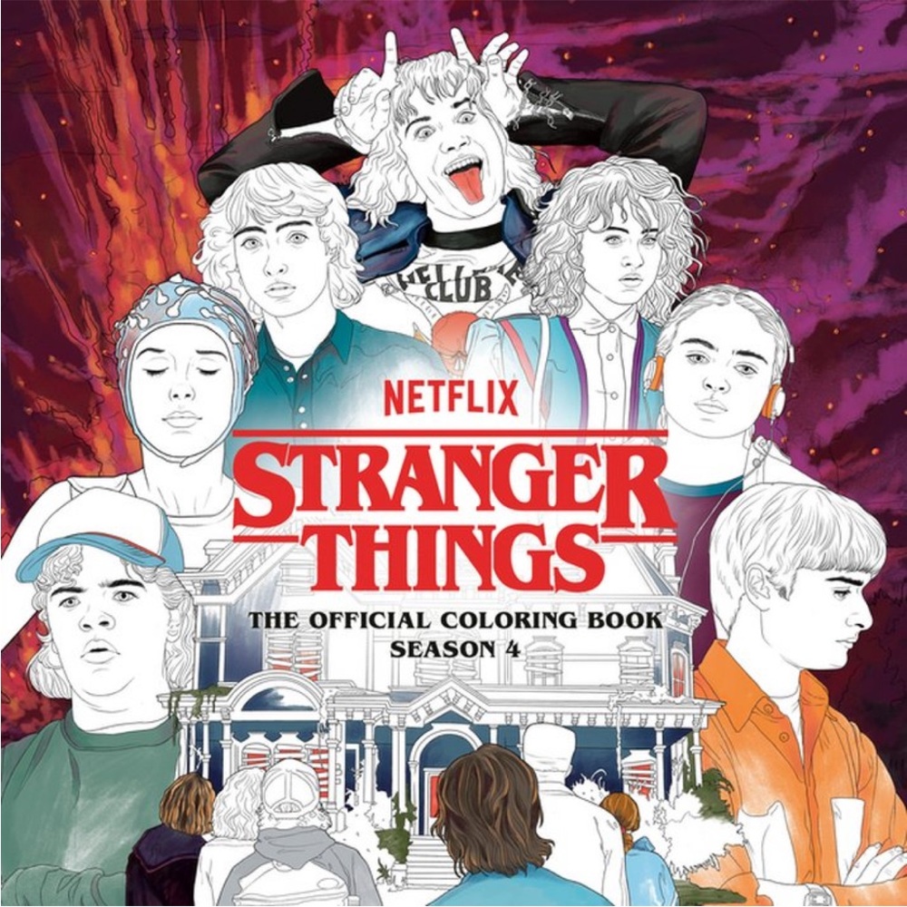 Stranger Things: The Official Coloring Book Season 4